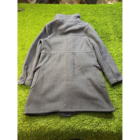 Patagonia Gray Fleece Lined Duffle Coat Jacket Women's Size Small - Picture 5 of 5